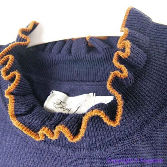 Eliza J Women's Stripped High Neck Knit Dress, L - Picture 7 of 16